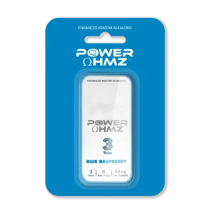 3 Tabs - Blue Raspberry | 20mg per Tab - PowerOhmz