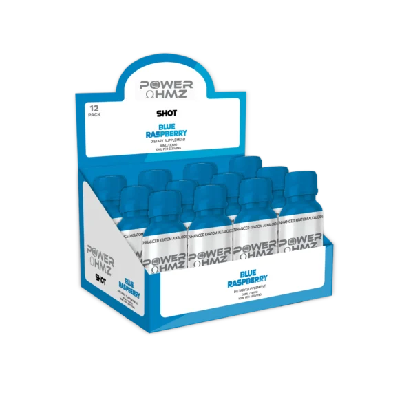 Shot - Blue Raspberry | 10ml per Serving – PowerOhmz - Image 2