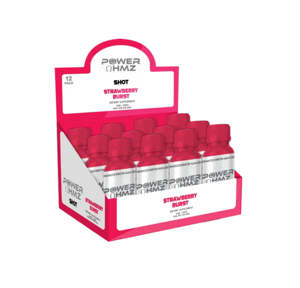Shot - Strawberry Burst  | 10ml per Serving – PowerOhmz - Image 2
