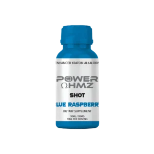 Shot - Blue Raspberry | 10ml per Serving – PowerOhmz