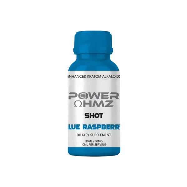 Shot - Blue Raspberry | 10ml per Serving – PowerOhmz