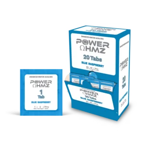 20 Tabs – Blue Raspberry | 20mg per Tab – PowerOhmz