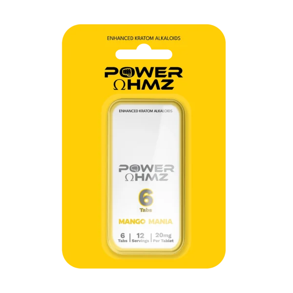 6 Tabs - Mango Mania  | 20mg per Tab - PowerOhmz