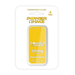 4 Tabs – Mango Mania | 50mg per Tab – PowerOhmz