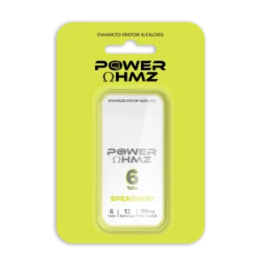 6 Tabs - Spearmint  | 20mg per Tab - PowerOhmz