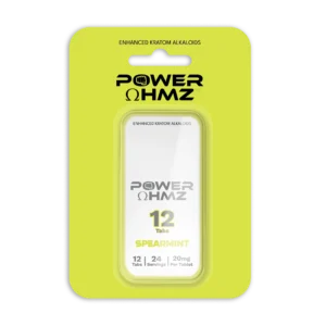12 Tabs - Spearmint  | 20mg per Tab - PowerOhmz