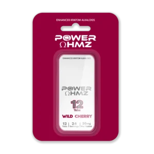 12 Tabs - Wild Cherry  | 20mg per Tab - PowerOhmz