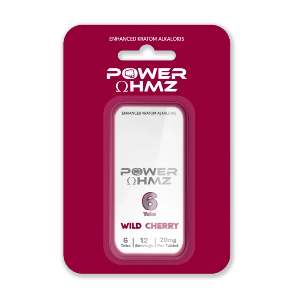 6 Tabs - Wild Cherry  | 20mg per Tab - PowerOhmz