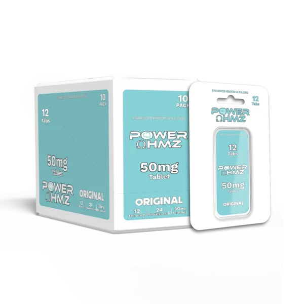12 Tabs – Original | 50mg per Tab – PowerOhmz - Image 2