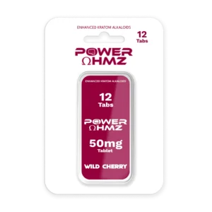 12 Tabs – Wild Cherry | 50mg per Tab – PowerOhmz