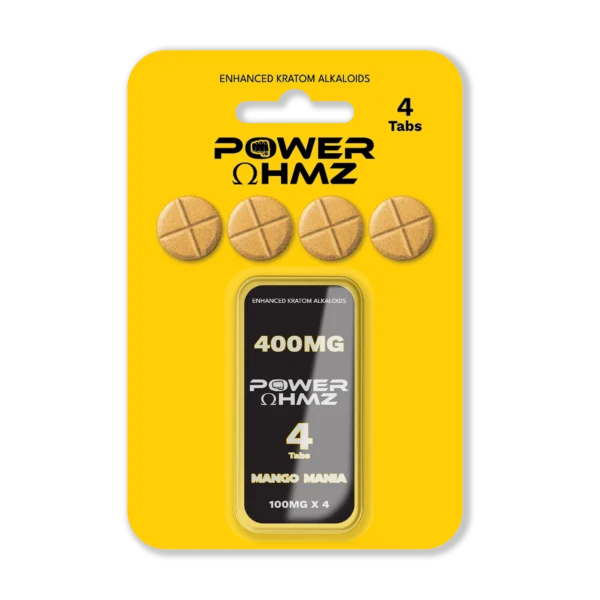4 Tab per Blister (100mg) – Mango Mania | 20 Blister in Dispenser Box