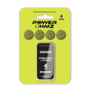 4 Tab per Blister (100mg) – Spearmint | 20 Packs in Blister Box
